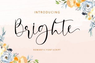 Brighte Script Font Download