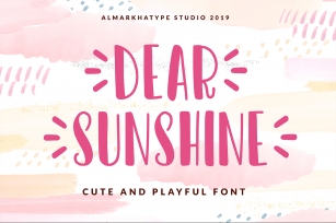 Dear Sunshine Font Download
