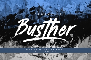 Busther Font Download