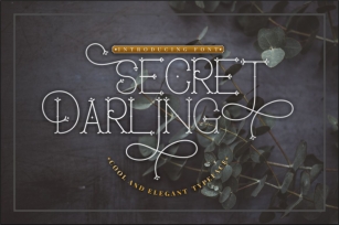 Secret Darling Font Download