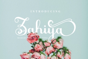 Zahiya Font Download