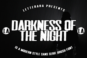Darkness of the nigh Font Download