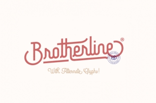 Brotherline Font Download