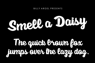 Smell a Daisy Font Download