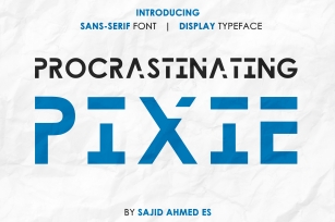 Procrastinating Pixie Font Download