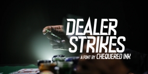 Dealer Strikes Font Download