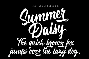 Summer Daisy Font Download