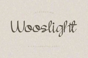 Woosligh Font Download
