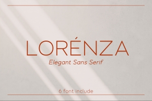 Lorenza Font Download