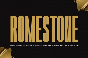 Romestone Font Download