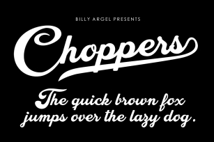 Choppers Font Download