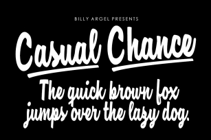 Casual Chance Font Download