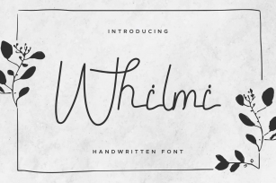 Whilmi Font Download
