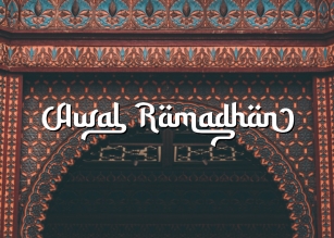 Awal Ramadha Font Download