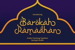 Barokah Ramadha Font Download
