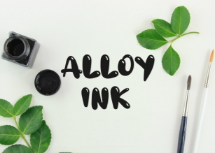 A Alloy Ink Font Download