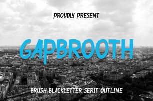 Gapbrooth Font Download