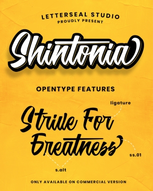 Shintonia Font Download