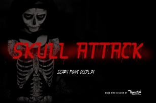 Skull Attack Font Download