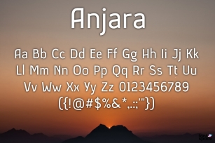 Anjara Font Download