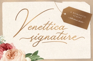 Venettica Signature Romantic Script Font Download