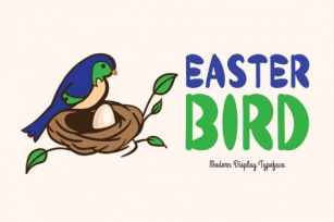 Easter Bird Font Download