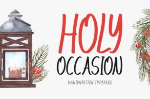 Holy Occasi Font Download