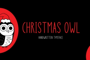 Christmas Owl Font Download
