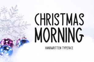 Christmas Morning Font Download