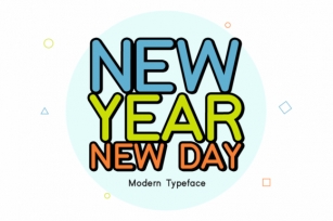 New Year New Day Font Download