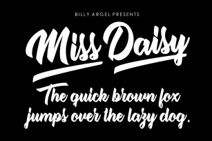 Miss Daisy Font Download