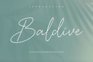 Baldive Font Download