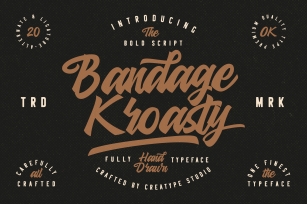 Bandage Kroasty Font Download