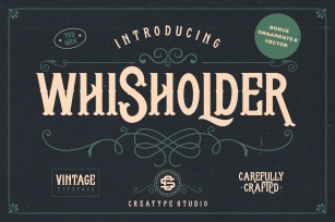 Whisholder Font Download