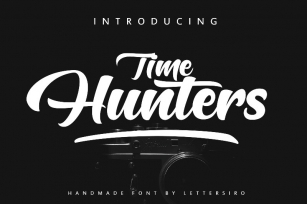 Hunters Scrip Font Download