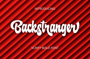 Backstranger Font Download