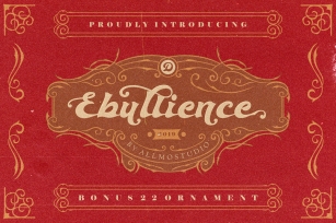 Ebullience Font Download