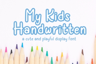 My Kids Handwritte Font Download