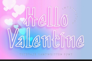Hello Valentine Font Download