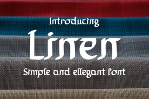 Linen Font Download