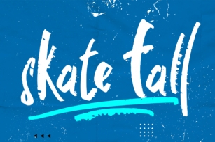 Skate Fall Font Download