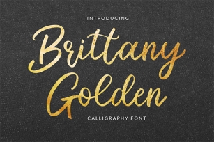 Brittany Golden Font Download