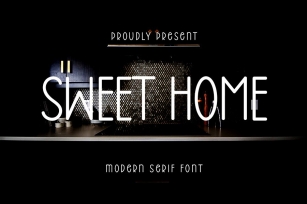 Sweet Home - Modern Serif Font Font Download