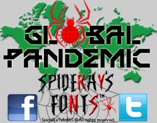 GLOBAL PANDEMIC Font Download