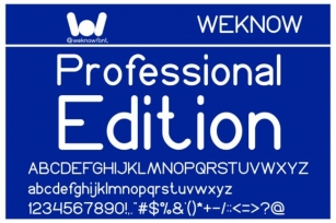 Professional Edition Font Download