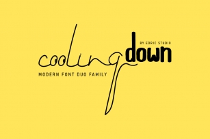Cooling Dow Font Download
