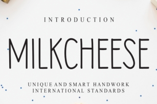 Milkcheese Font Download