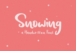 Snowing Font Download