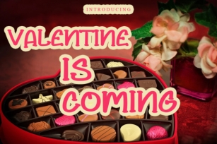 Valentine is Coming Font Download