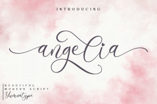 Angelia Font Download